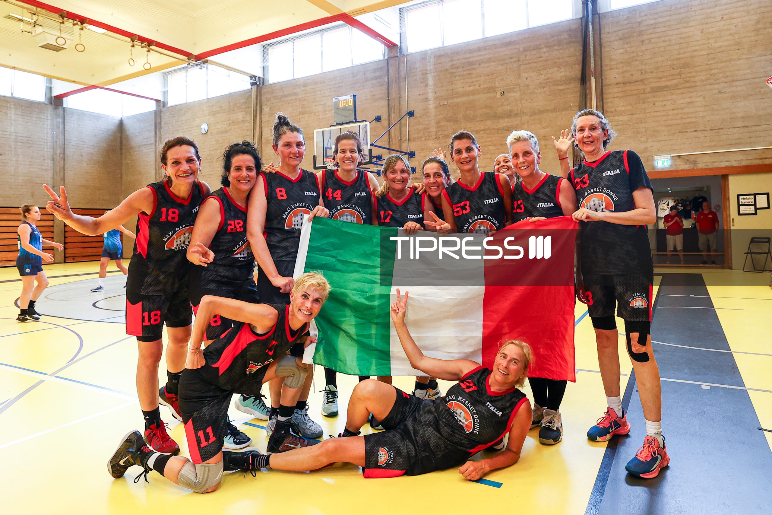 Maxibasketball: Argentina (FFEMAR) –  Italy (MB Women Milan) F55+