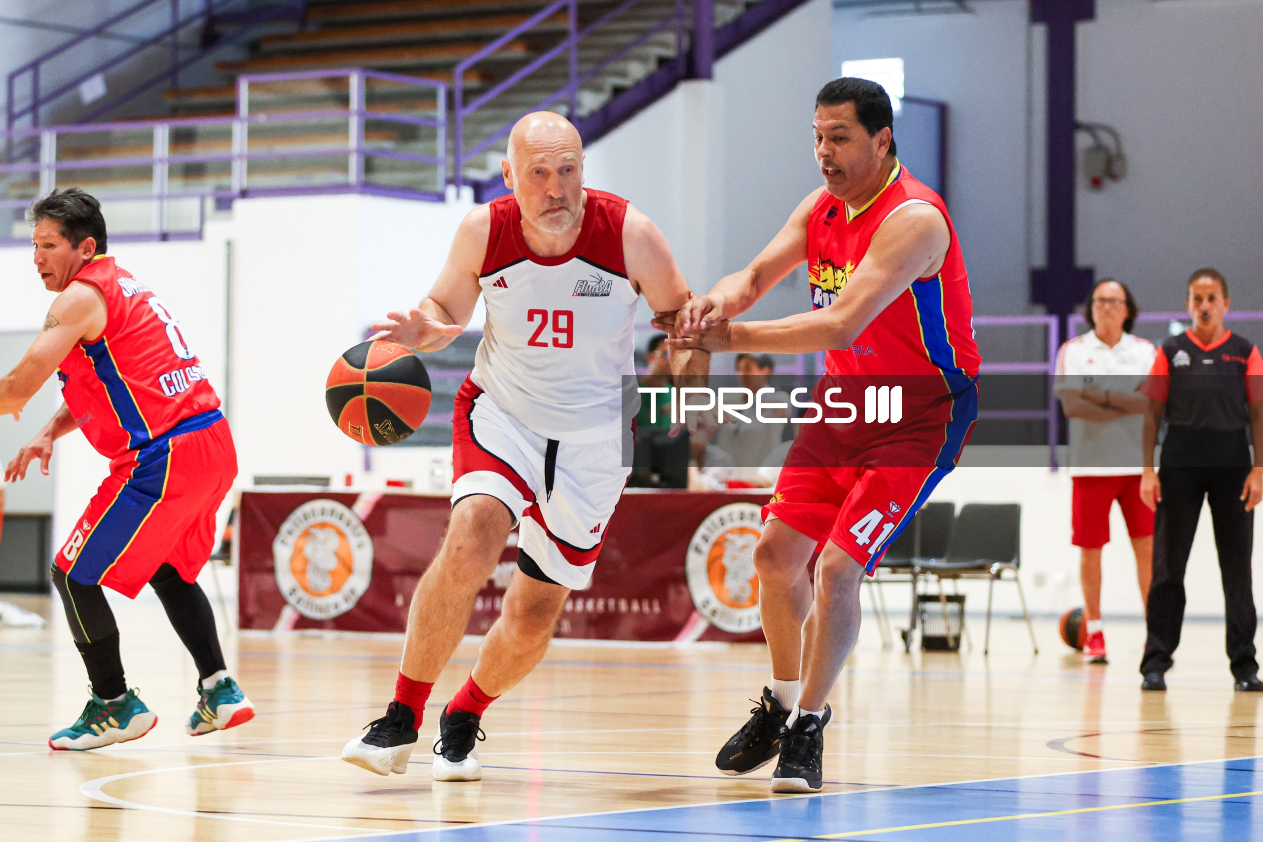 Basket: Switzerland B (TEAM Switzerland – Colombia (RINOS) M55+