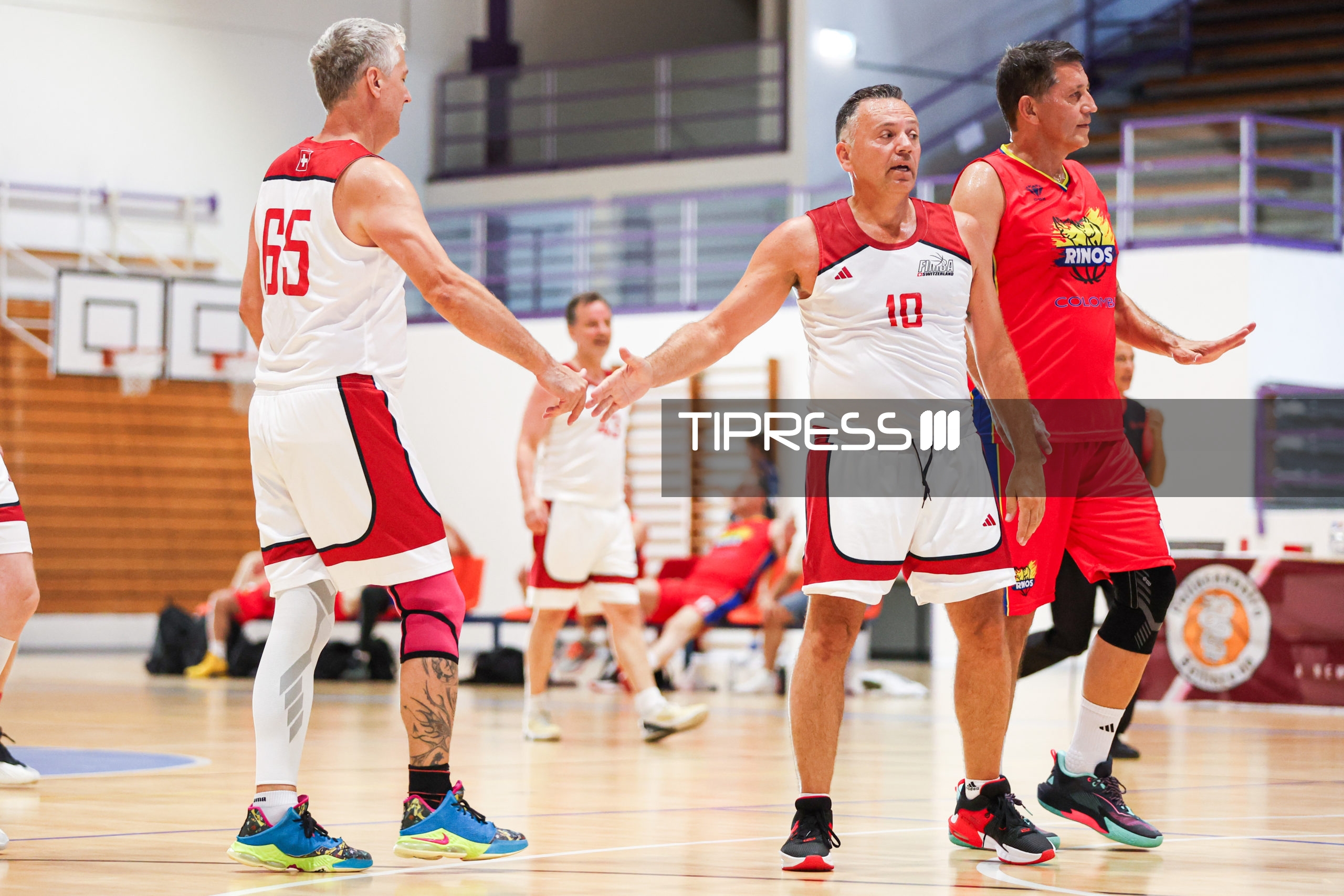 Basket: Switzerland B (TEAM Switzerland – Colombia (RINOS) M55+