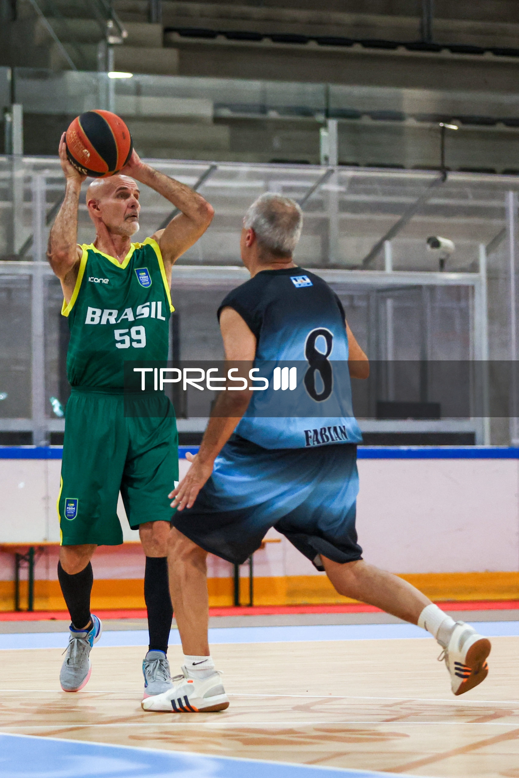 Maxibasketball: Argentina C (Morón) – Brazil B M55+