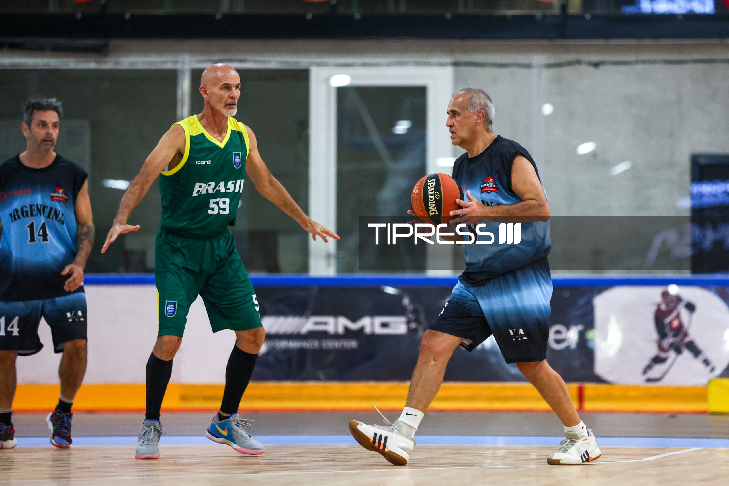 Maxibasketball: Argentina C (Morón) – Brazil B M55+
