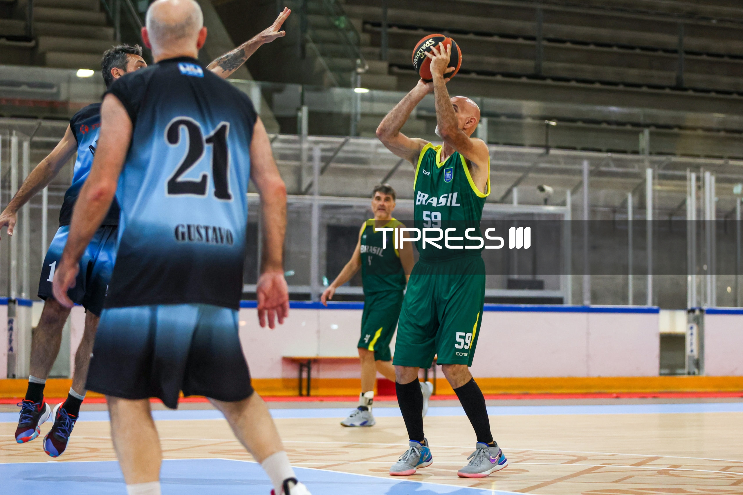 Maxibasketball: Argentina C (Morón) – Brazil B M55+