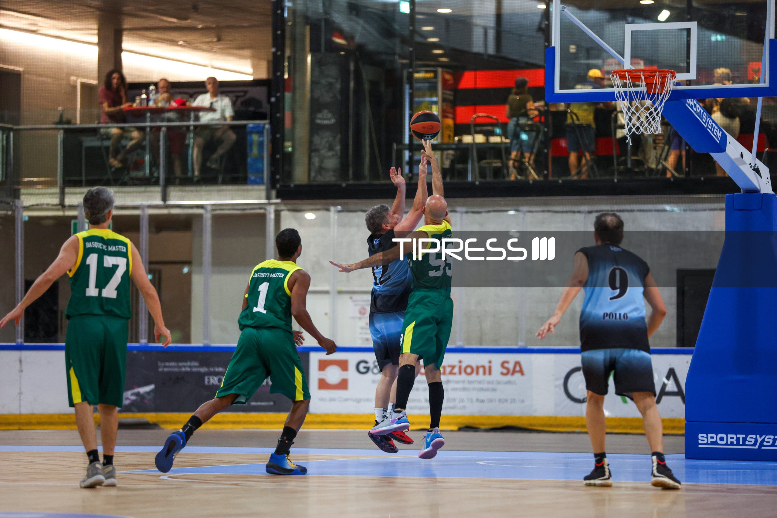 Maxibasketball: Argentina C (Morón) – Brazil B M55+
