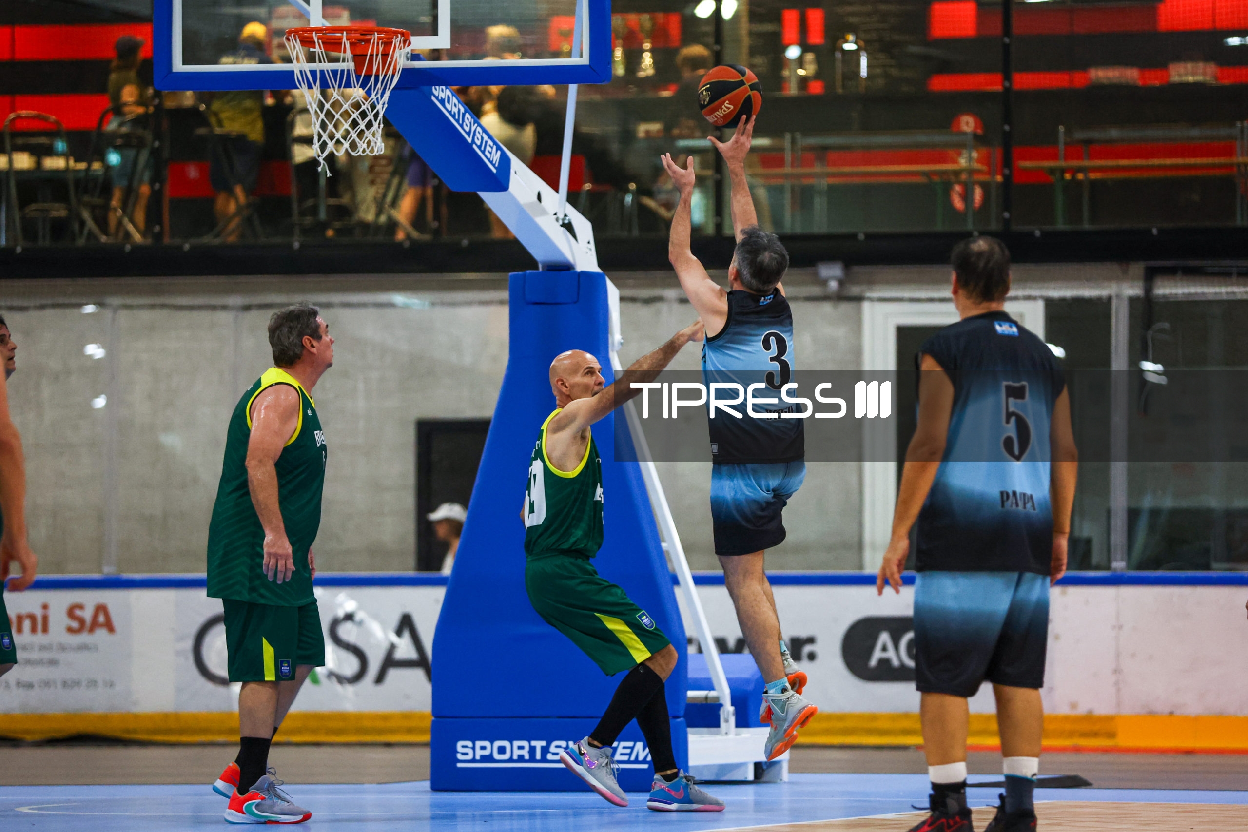 Maxibasketball: Argentina C (Morón) – Brazil B M55+
