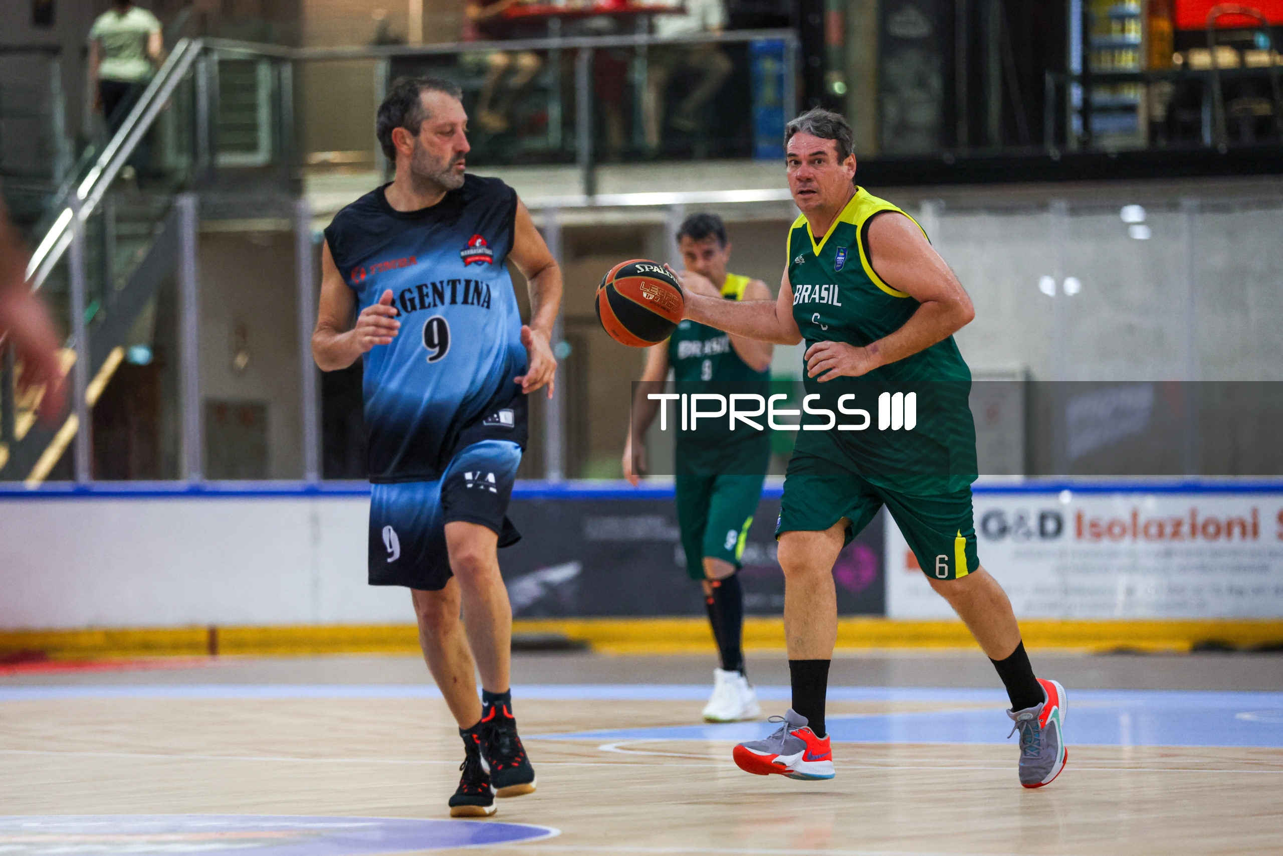 Maxibasketball: Argentina C (Morón) – Brazil B M55+