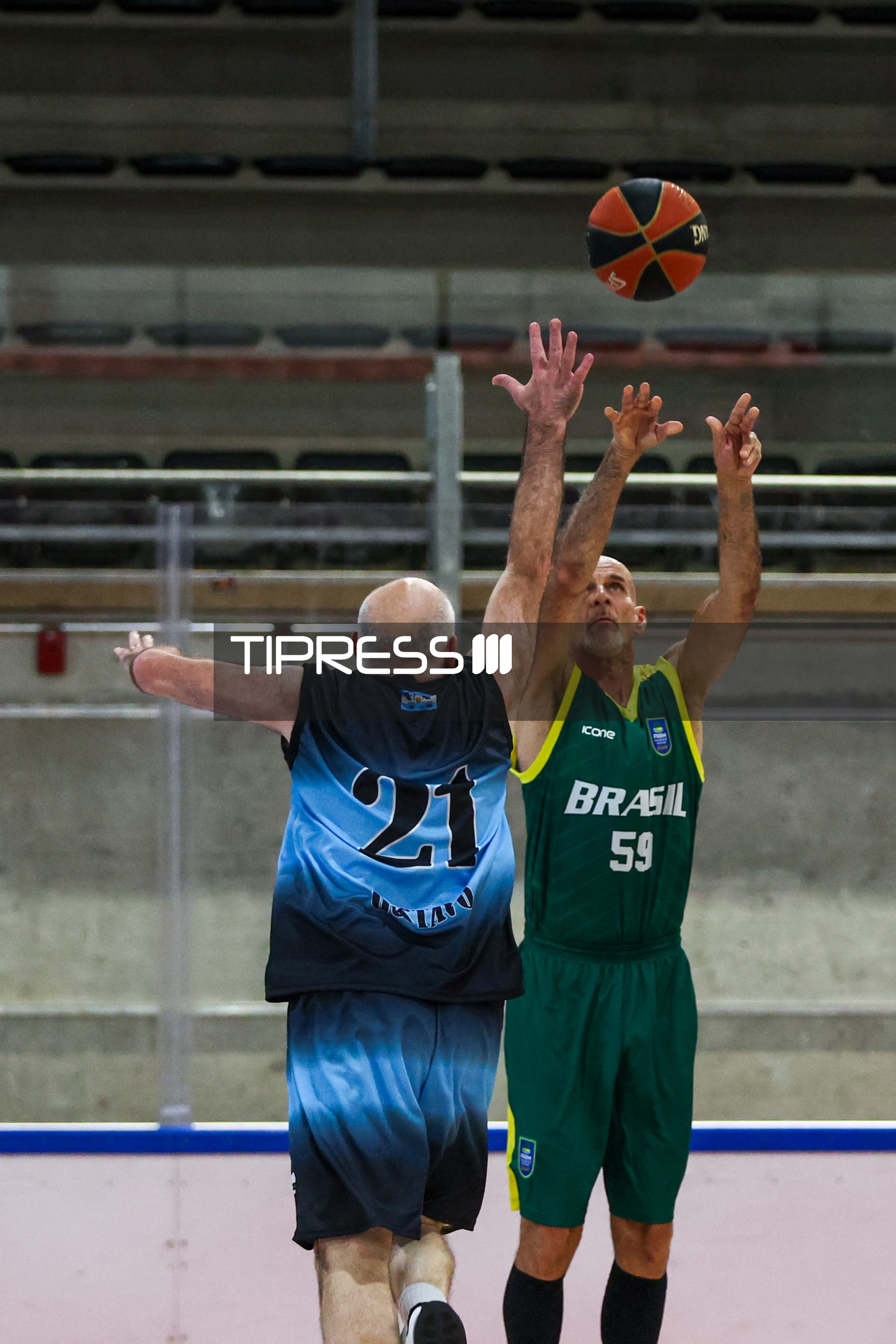 Maxibasketball: Argentina C (Morón) – Brazil B M55+
