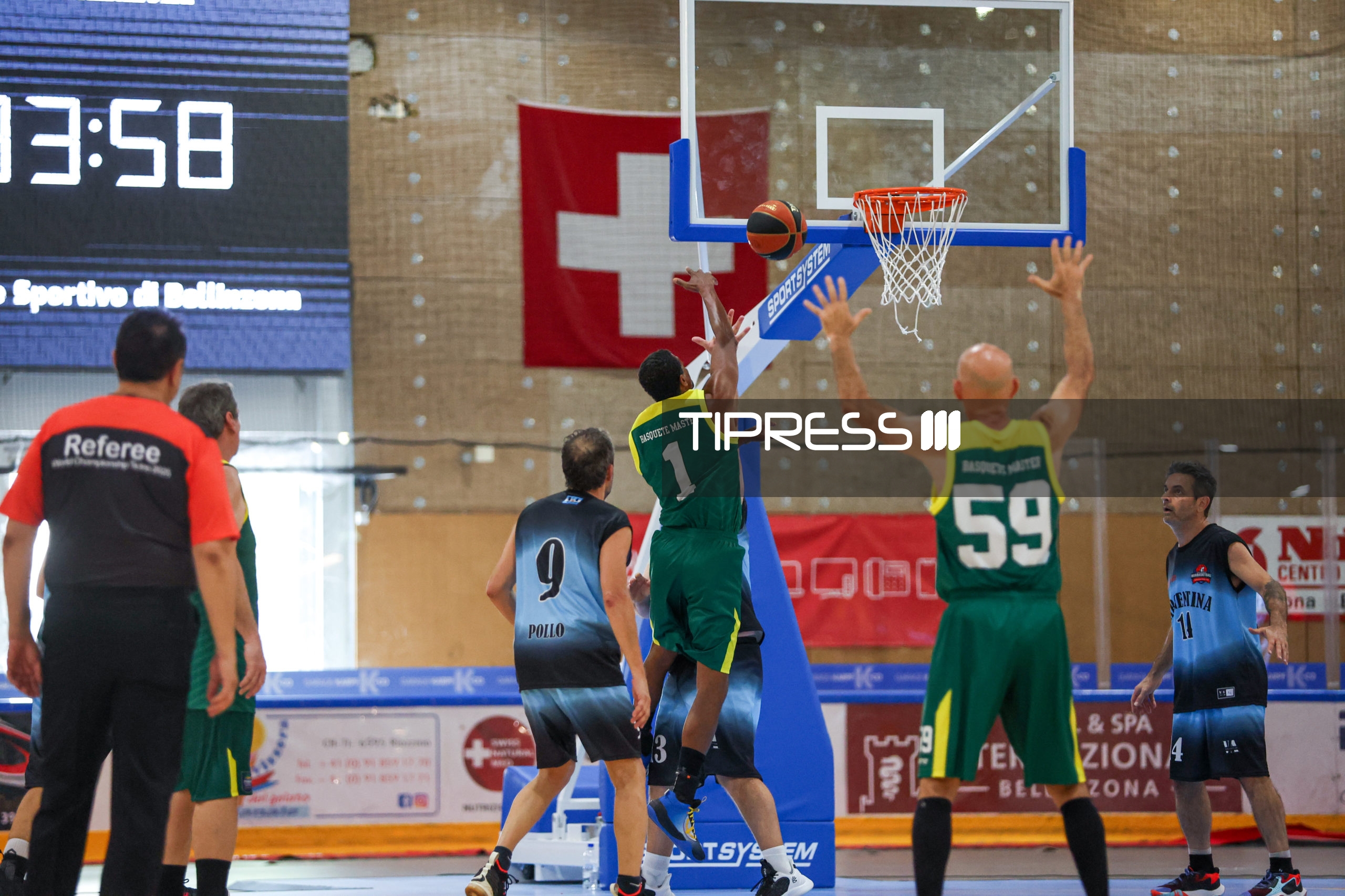 Maxibasketball: Argentina C (Morón) – Brazil B M55+