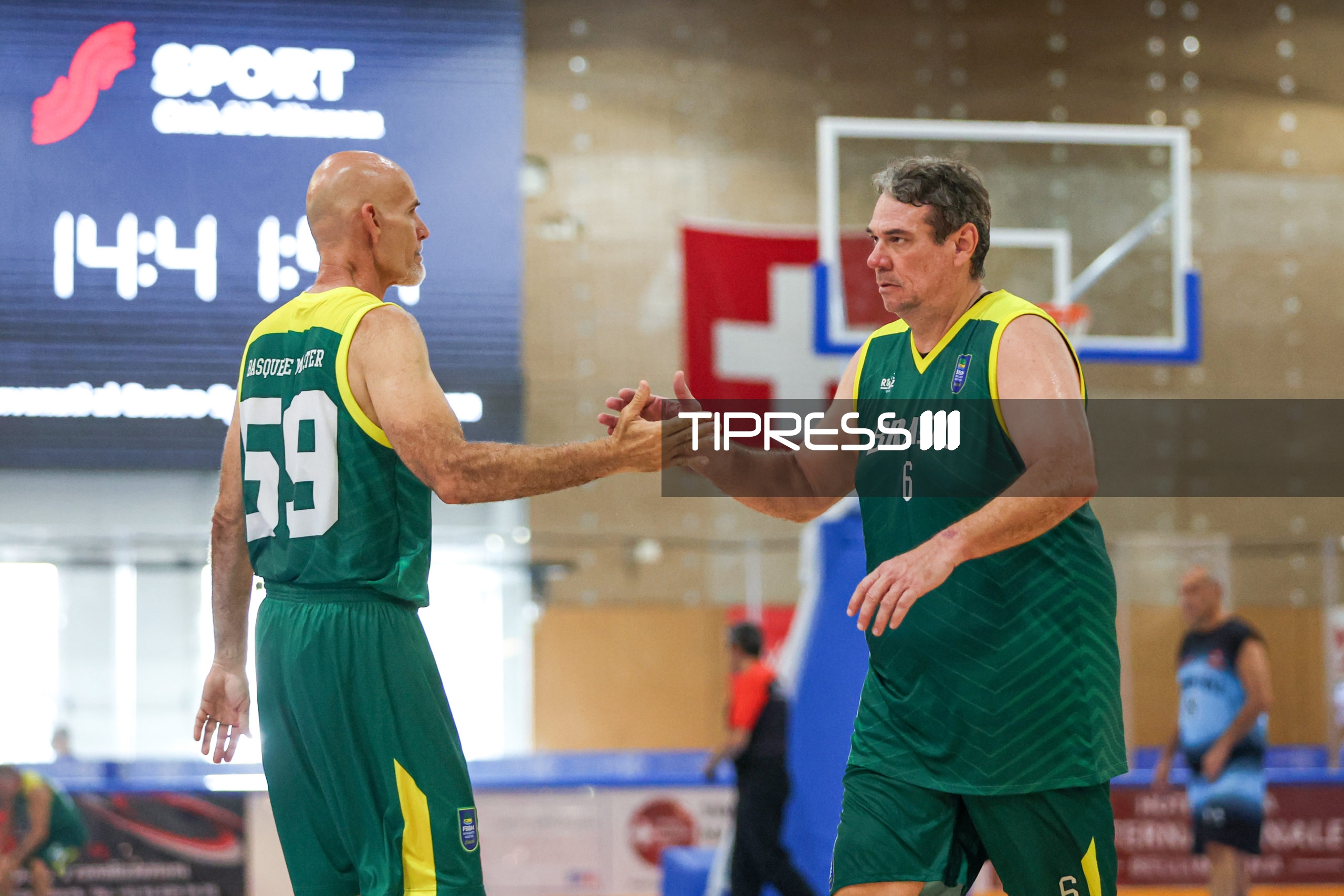 Maxibasketball: Argentina C (Morón) – Brazil B M55+