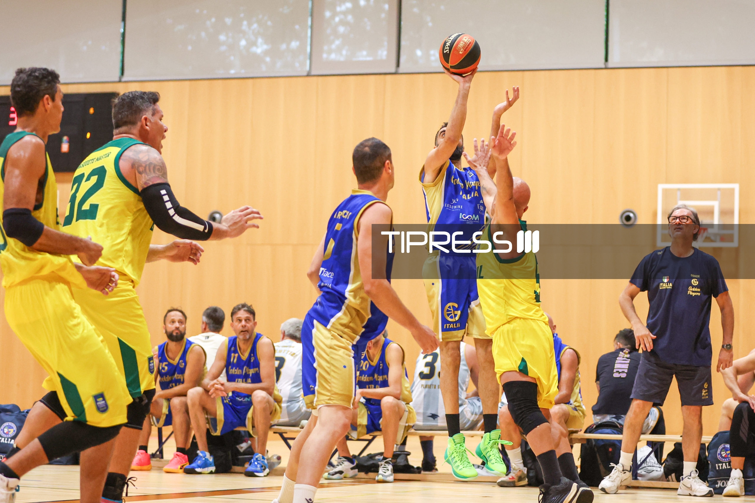 Maxibasketball: Brazil B –  Italy (Golden Players Italia) M45+