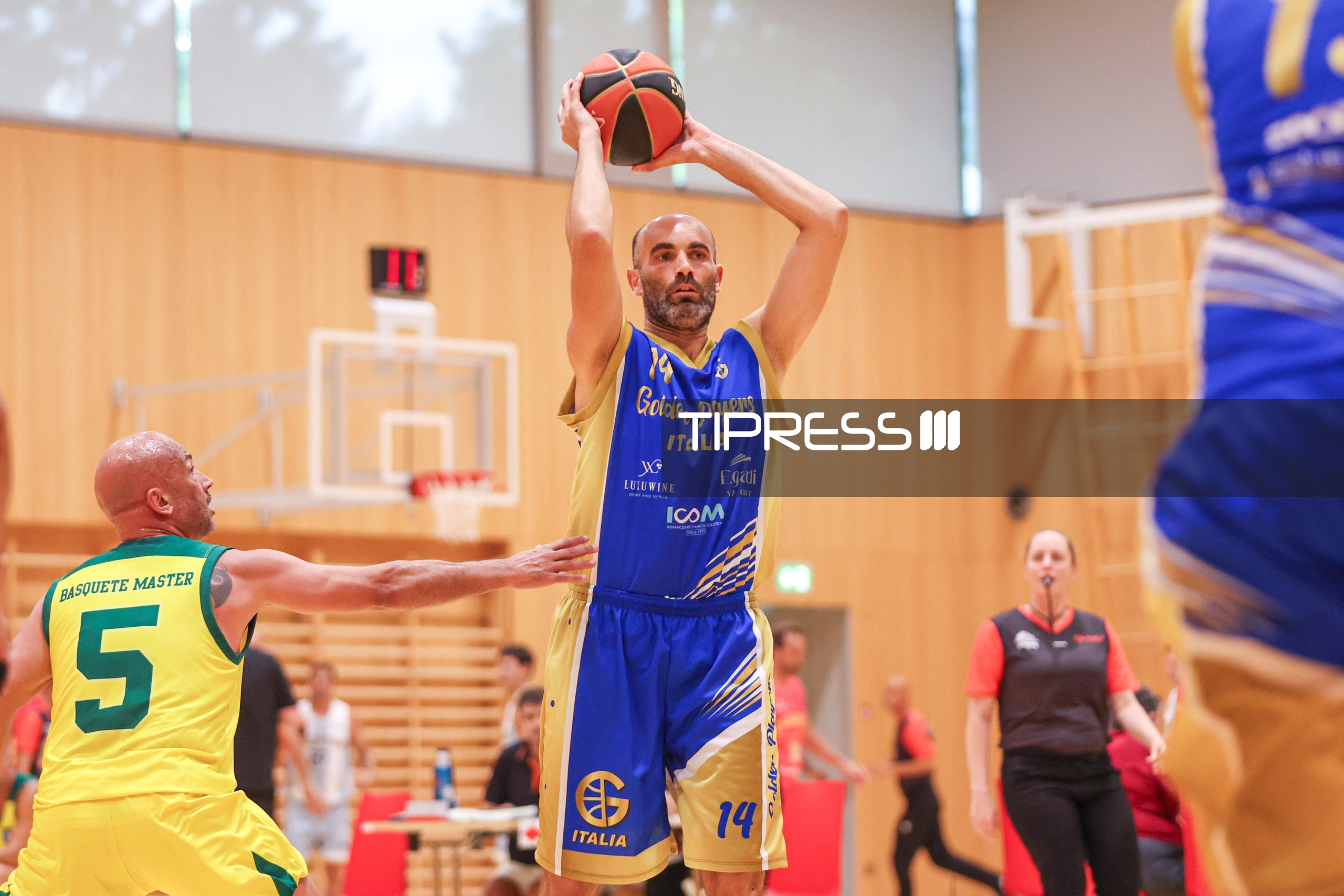 Maxibasketball: Brazil B –  Italy (Golden Players Italia) M45+