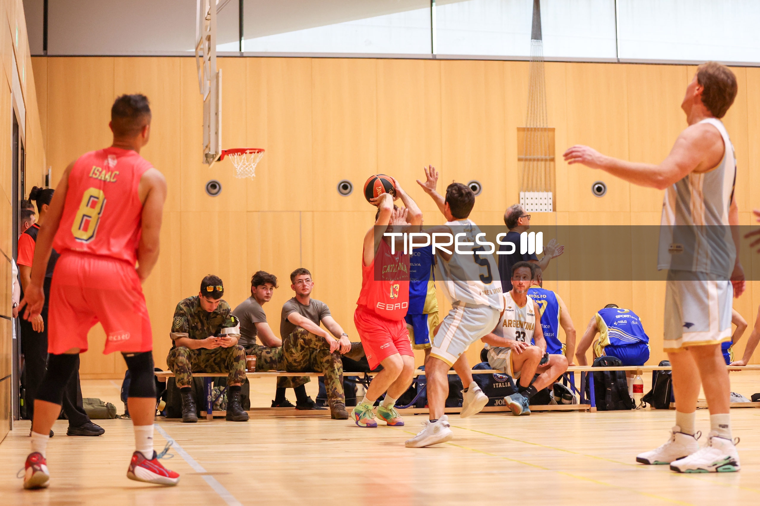 Maxibasketball: Argentina A (Bahía Blanca) –  Spain (Catalonia MVPs) M45+