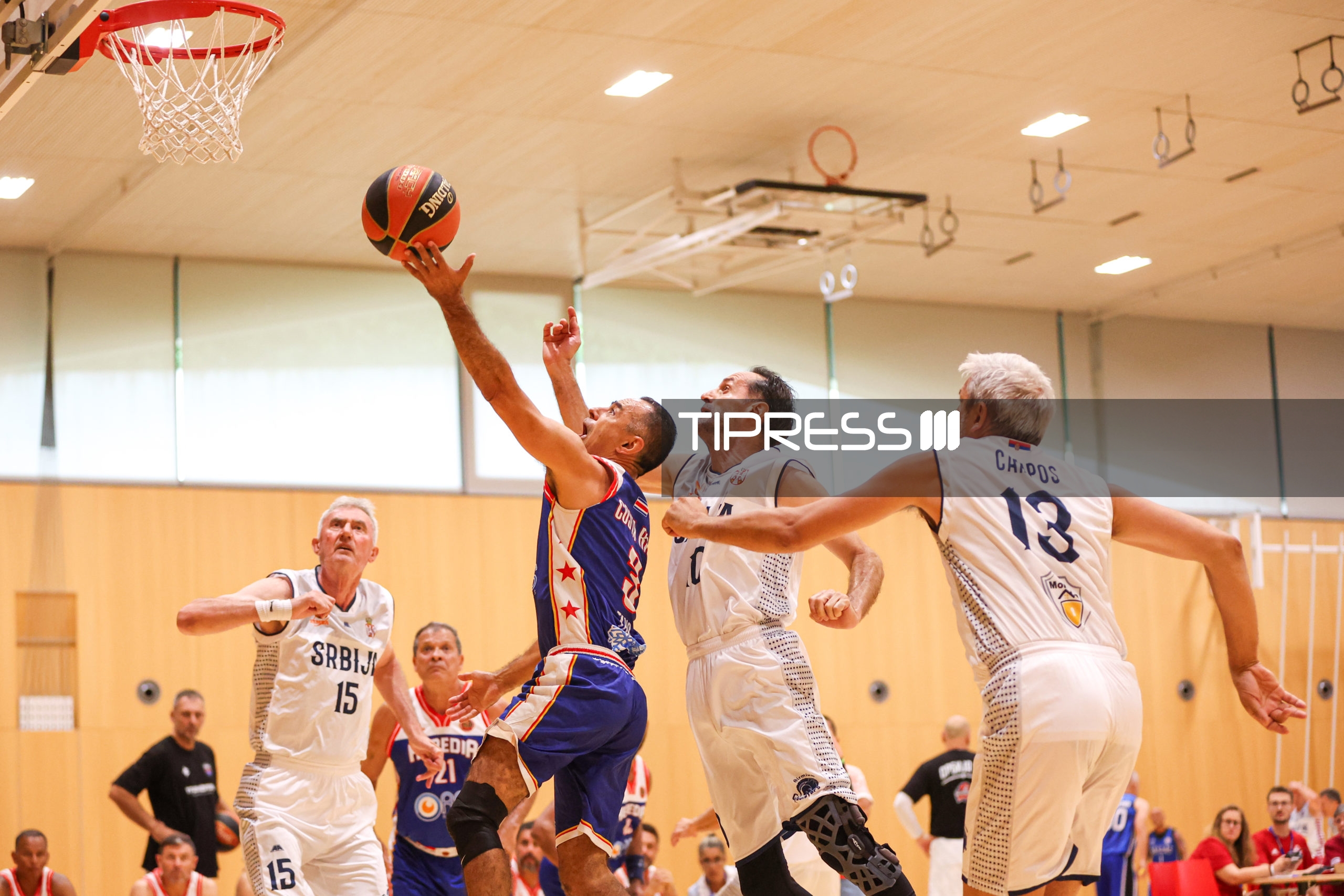 Maxibasketball: Serbia (Sirmium Gladiators) –  Costa Rica M50+