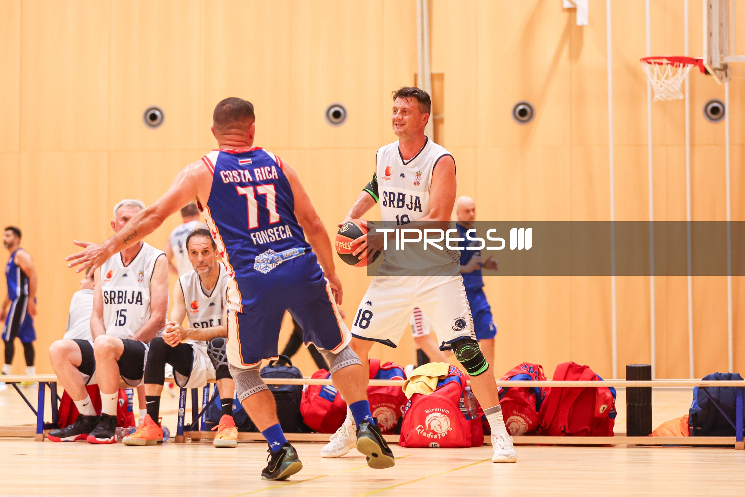 Maxibasketball: Serbia (Sirmium Gladiators) –  Costa Rica M50+