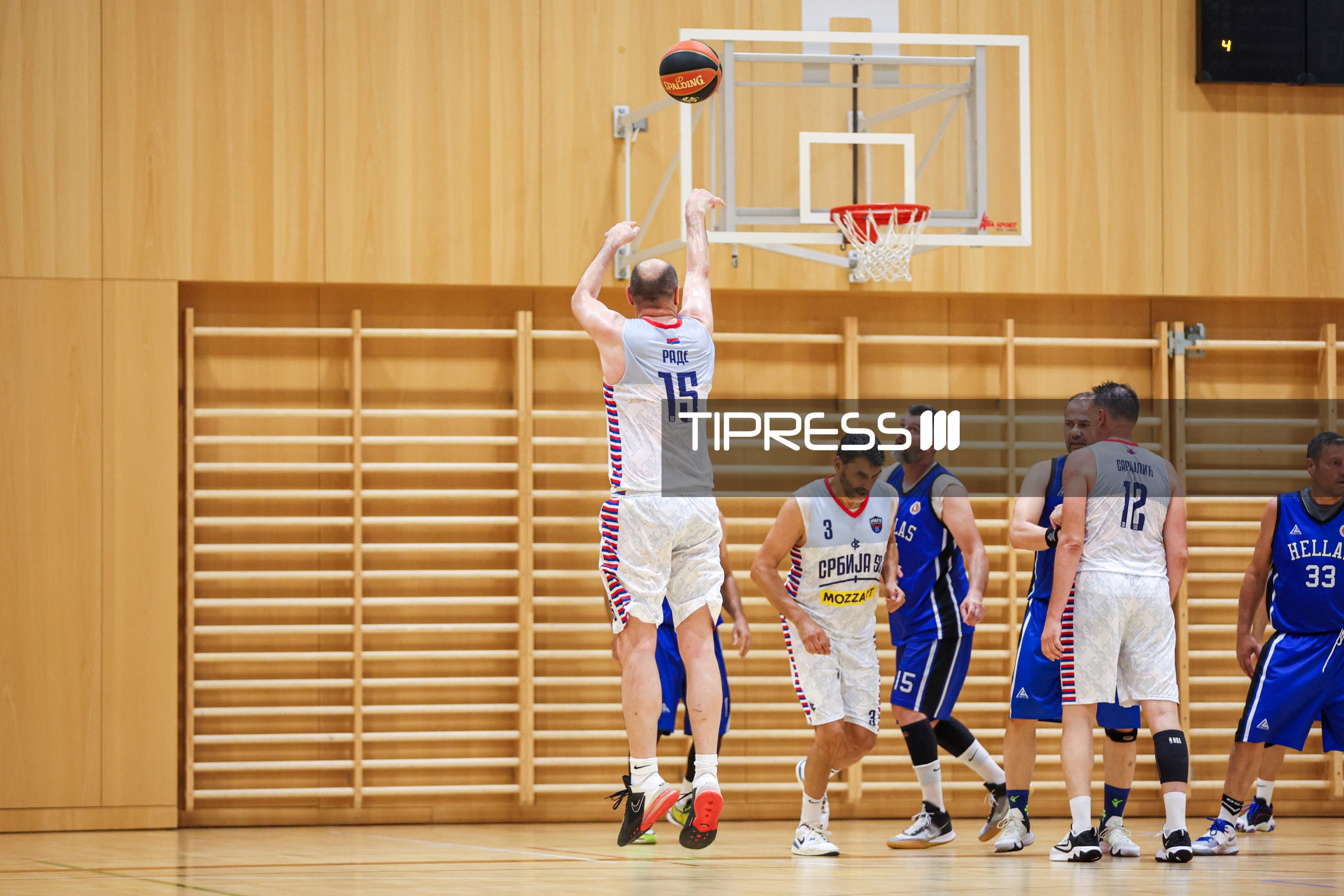Maxibasketball: Serbia – Greece (EKA Athens) M50+