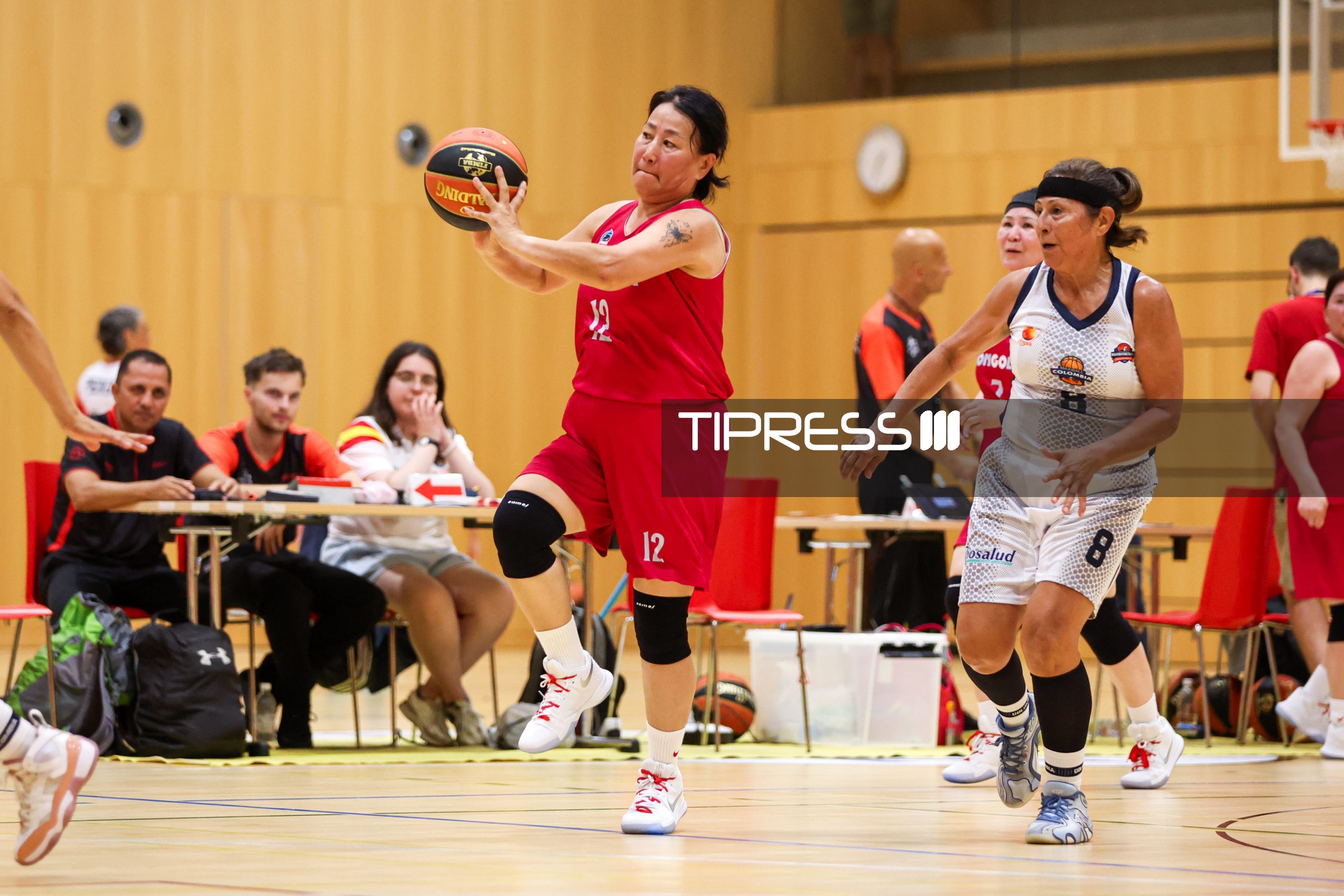 Maxibasketball: Mongolia – Colombia Maxiball F55+
