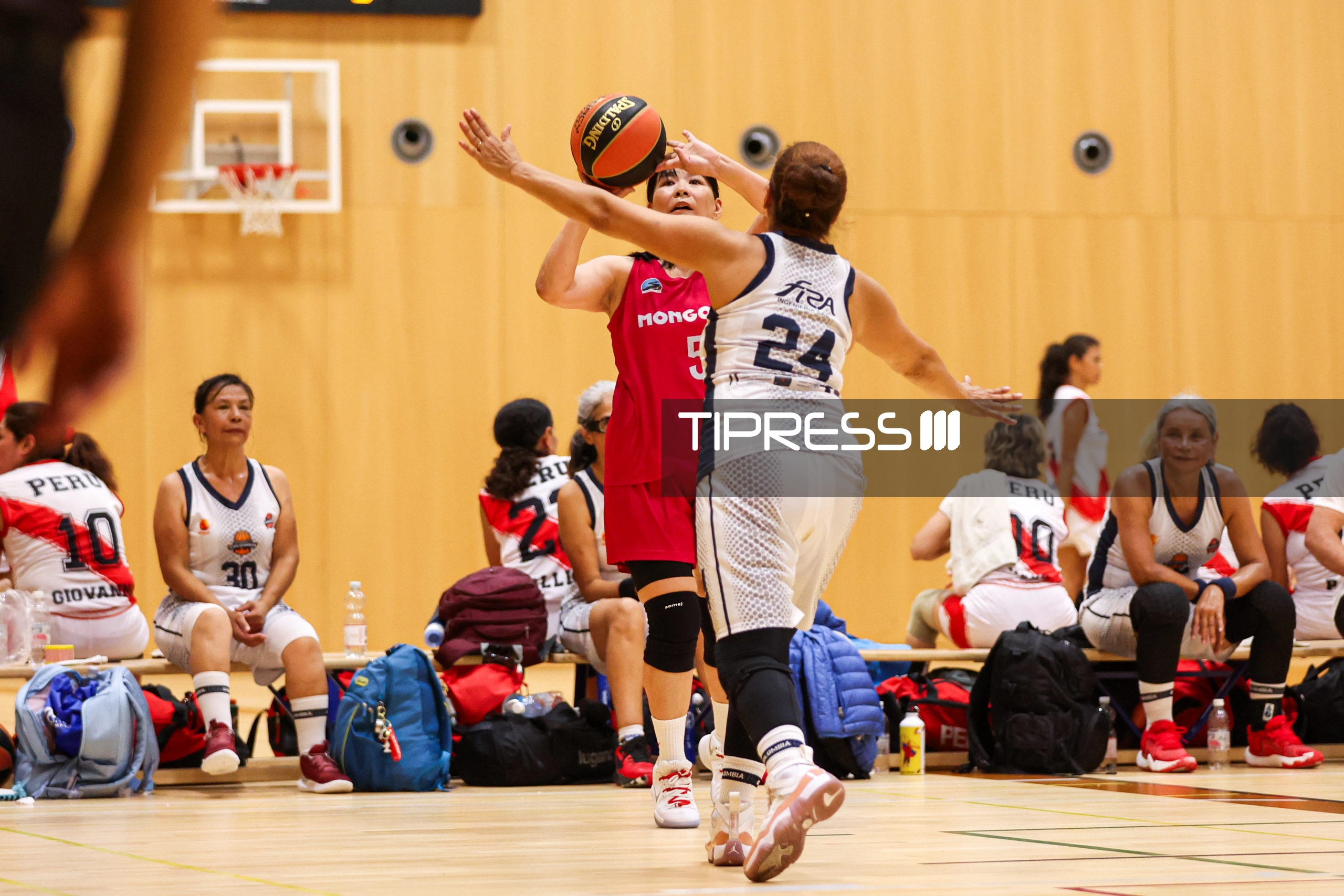 Maxibasketball: Mongolia – Colombia Maxiball F55+
