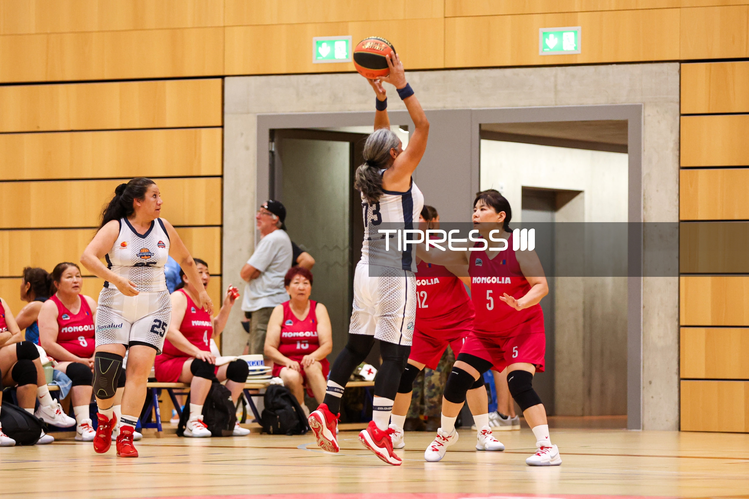 Maxibasketball: Mongolia – Colombia Maxiball F55+