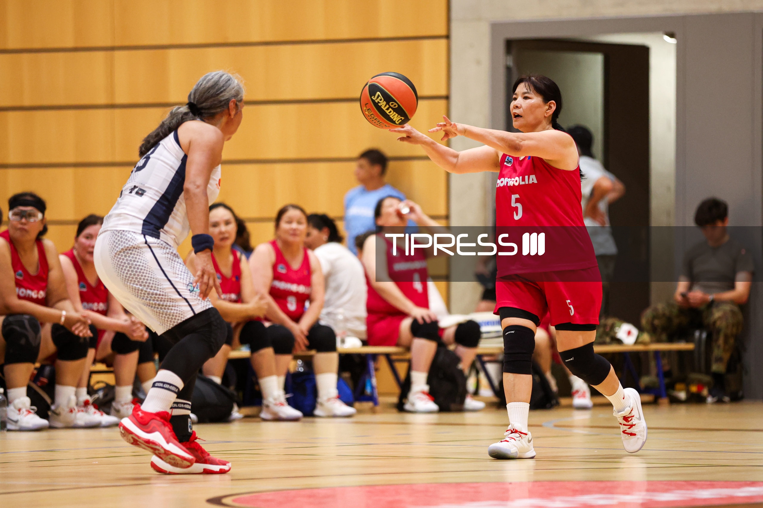 Maxibasketball: Mongolia – Colombia Maxiball F55+