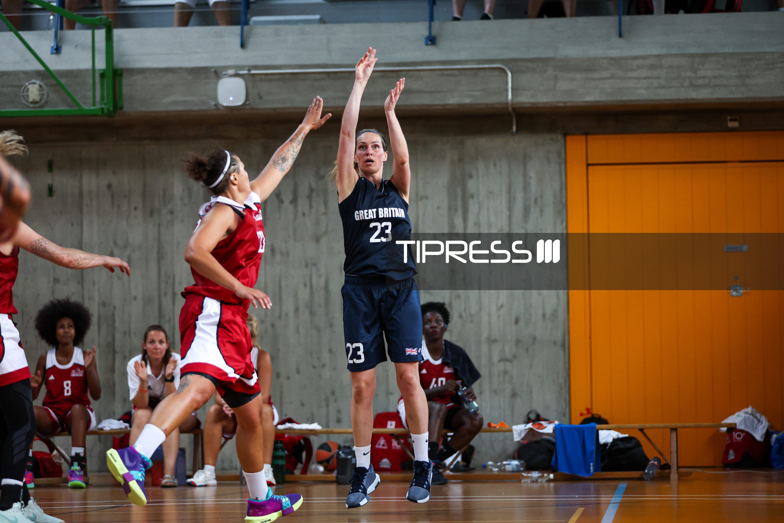 Basket: Switzerland –  United Kingdom GB Maxi F35+