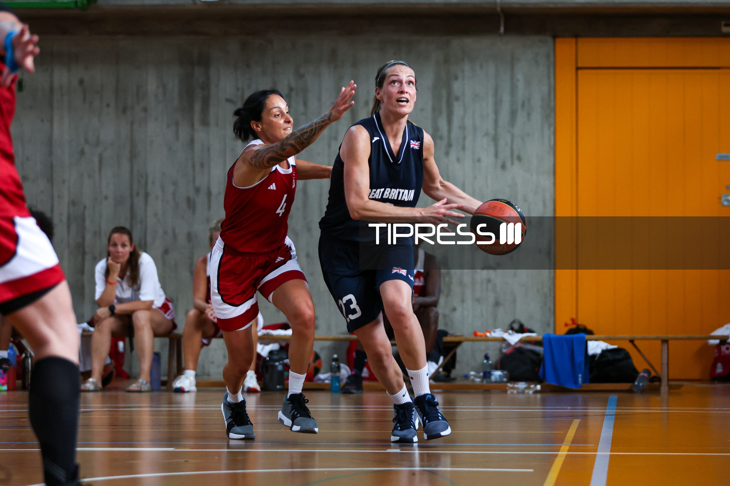 Basket: Switzerland –  United Kingdom GB Maxi F35+