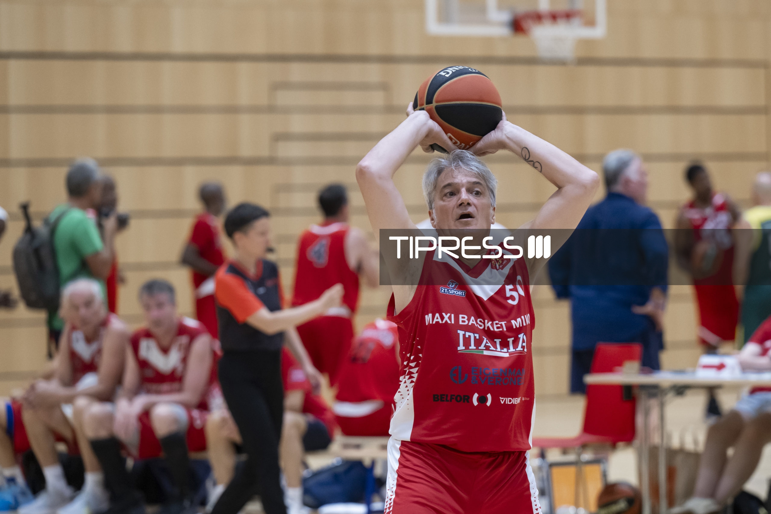 Maxibasketball: Italy M65+ – USA M65+