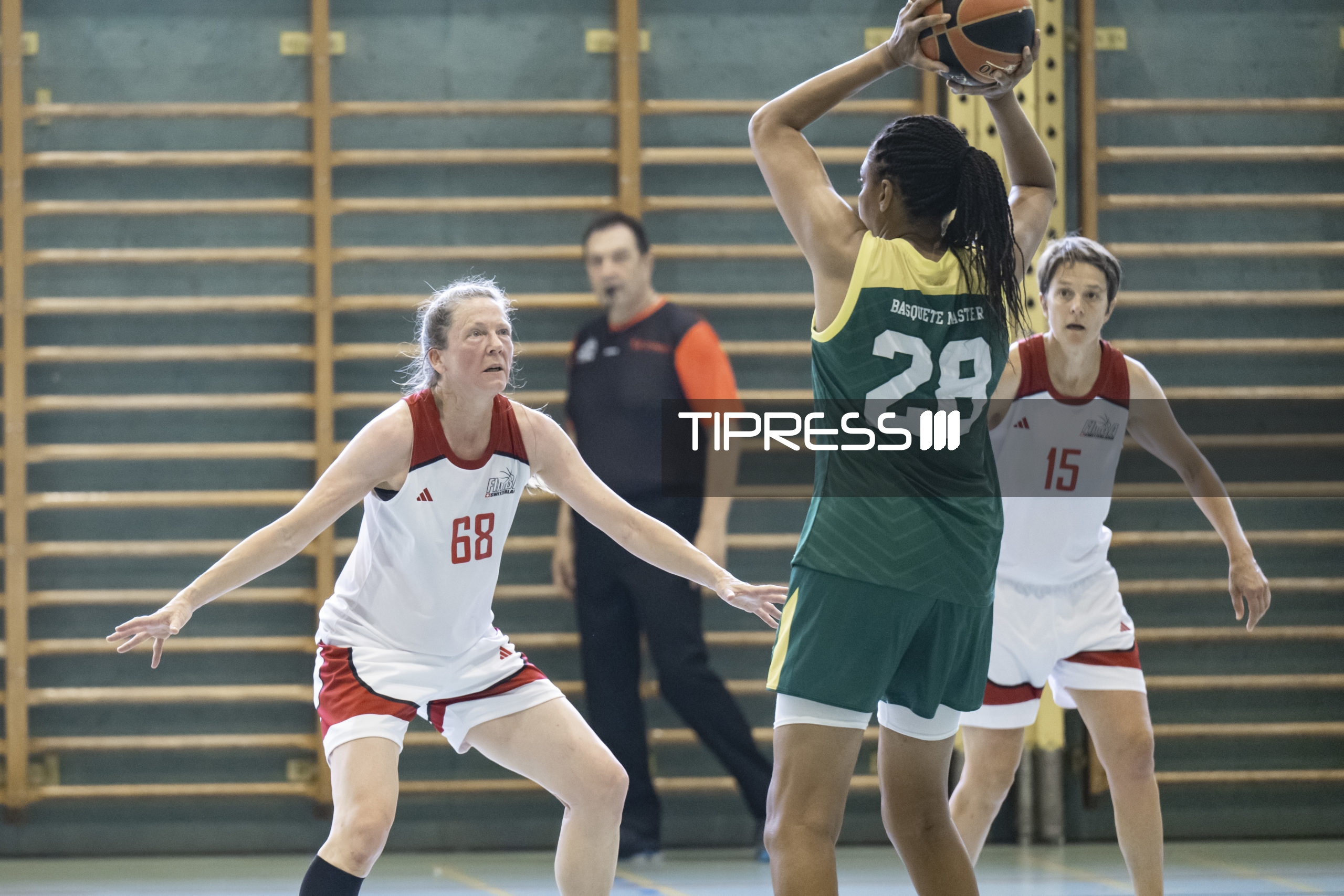 Maxibasketball: F50+ Switzerland – F50+ Brazil